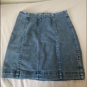Free people mini skirt